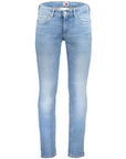 Tommy Hilfiger Light Blue Cotton Jeans & Pant