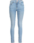 Tommy Hilfiger Light Blue Cotton Jeans & Pant