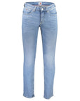 Tommy Hilfiger Light Blue Cotton Jeans & Pant
