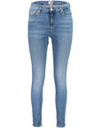 Tommy Hilfiger Blue Cotton Jeans & Pant