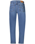 Tommy Hilfiger Blue Cotton Women Jeans