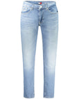 Tommy Hilfiger Light Blue Cotton Men Jeans