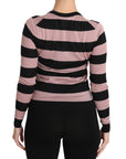 Dolce & Gabbana Elegant Floral Embroidered Cashmere Cardigan
