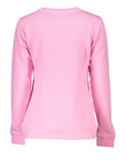 Cavalli Class Pink Cotton Sweater