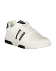 Tommy Hilfiger White Polyethylene Men Sneaker