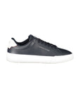 Tommy Hilfiger Blue Leather Men Sneaker