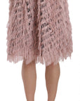 Dolce & Gabbana Wide Elastic Waist High Fashion Skirt