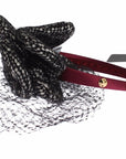 Dolce & Gabbana Pink Silk Crystal-Studded Headband