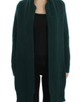 Dolce & Gabbana Elegant Green Cashmere Cardigan Sweater