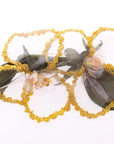 Dolce & Gabbana Exquisite Handmade Floral Silk Brooch