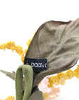 Dolce & Gabbana Exquisite Handmade Floral Silk Brooch