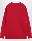 Valentino Red sweatshirt with Chez Valentino print