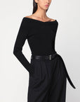 Stella McCartney Stella McCartney Black viscose-blend top