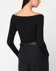 Stella McCartney Stella McCartney Black viscose-blend top