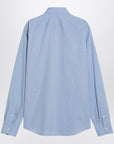 Valentino Valentino Light blue button-down shirt in cotton