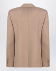 Valentino Valentino Double-breasted jacket camel light in wool
