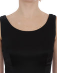 Dolce & Gabbana Elegant Black Full-Length Sheath Dress
