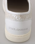Dolce & Gabbana Elegant Off White Loafers for Ladies