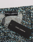 Dolce & Gabbana Elegant Blue Wool Vest Pullover Top