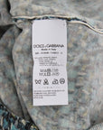 Dolce & Gabbana Elegant Blue Wool Vest Pullover Top