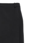 Balenciaga Balenciaga Long Wool Skirt