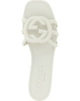 Gucci Incrocio Gg Sandals - Gucci Lido Line