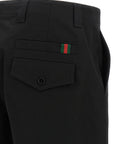 Gucci Gucci Nastro Web Twill Pants