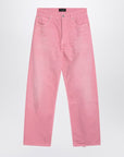 Balenciaga Balenciaga Wide-leg Baby Pink jeans