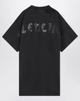 Balenciaga Balenciaga T-Shirt over Painted black in vintage jersey
