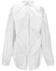 Balenciaga Balenciaga Asymmetric Shirt With Logo Embroidery