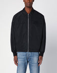Alexander Mcqueen Alexander McQueen Lightweight zipped jacket black