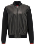 Gucci Gucci Bimaterial Bomber Jacket