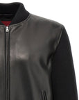 Gucci Gucci Bimaterial Bomber Jacket