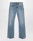 Balenciaga Balenciaga Light blue jeans with distressed hem
