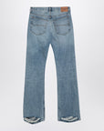 Balenciaga Balenciaga Light blue jeans with distressed hem
