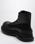 Alexander Mcqueen Alexander McQueen Black canvas Tread Slick boots