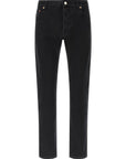 Gucci Gucci Gg Jacquard Denim Jeans