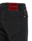 Gucci Gucci Gg Jacquard Denim Jeans