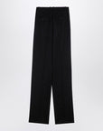 Saint Laurent Saint Laurent Black wool wide trousers