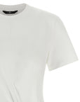 7 For All Mankind 7 For All Mankind Draped Detail T-shirt