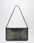 Stella McCartney Stella McCartney Falabella Ruthenium Metallic Clutch Shoulder Bag