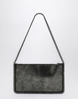 Stella McCartney Stella McCartney Falabella Ruthenium Metallic Clutch Shoulder Bag