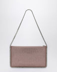 Stella McCartney Stella McCartney Falabella Pink Clutch Shoulder Bag with Rhinestones