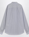 Valentino Valentino Light blue cotton shirt with logo