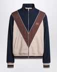 Valentino Valentino Zip-up sweatshirt with VLogo patch