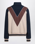 Valentino Valentino Zip-up sweatshirt with VLogo patch