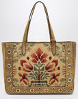 Valentino Garavani Valentino Garavani Medium tote bag Nellcôte in jacquard fabric
