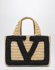 Valentino Garavani Valentino Garavani Viva Superstar Crochet small natural/black bag