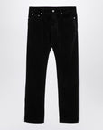 Saint Laurent Saint Laurent Black corduroy slim trousers
