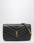 Saint Laurent Saint Laurent Medium black leather LouLou bag
